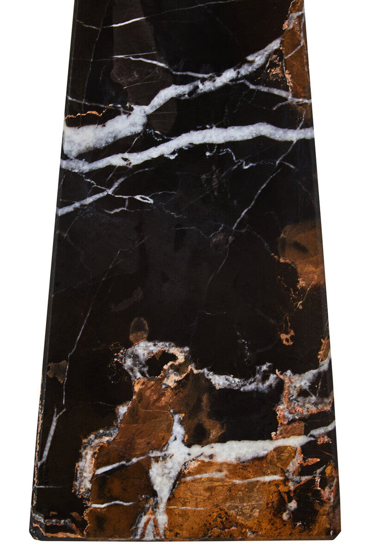 Eclipse Large Black Marble Obelisk