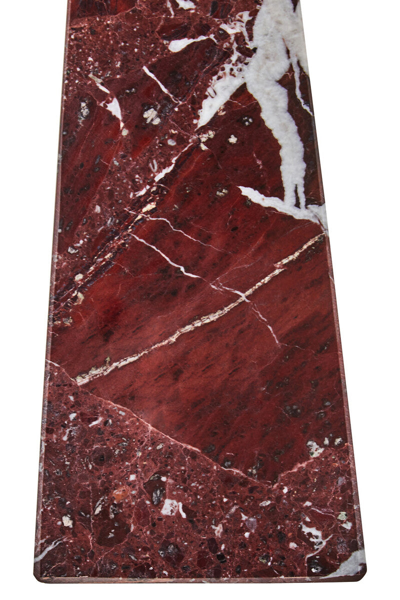 Eclipse Small Red Marble Obelisk