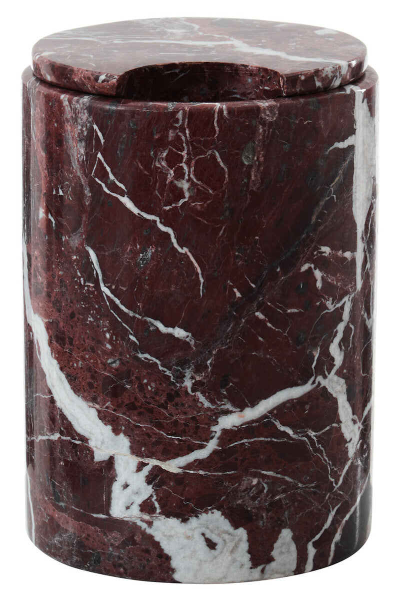 Eclipse Red Marble Ice Bucket