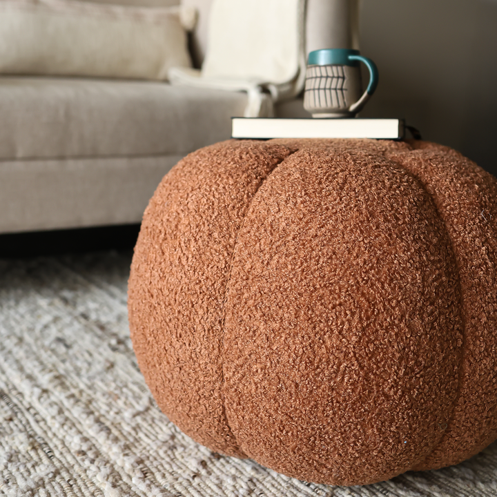 Cura rounded Pouffe